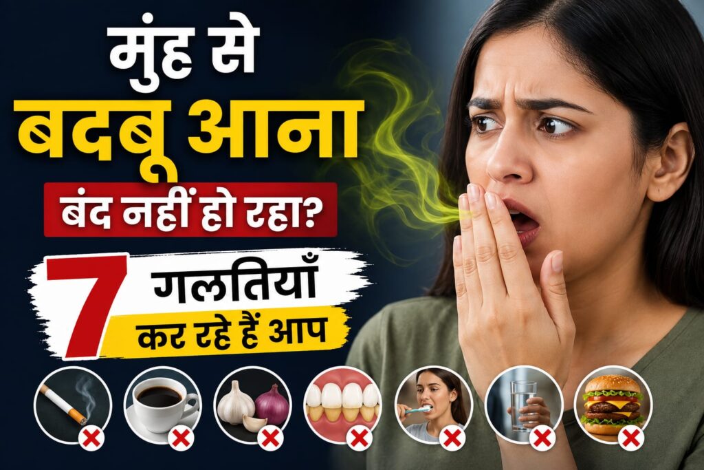 Can't get rid of bad breath? You are making these 7 mistakes